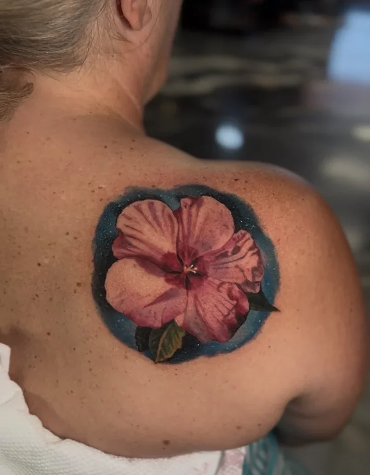 flower tattoo design