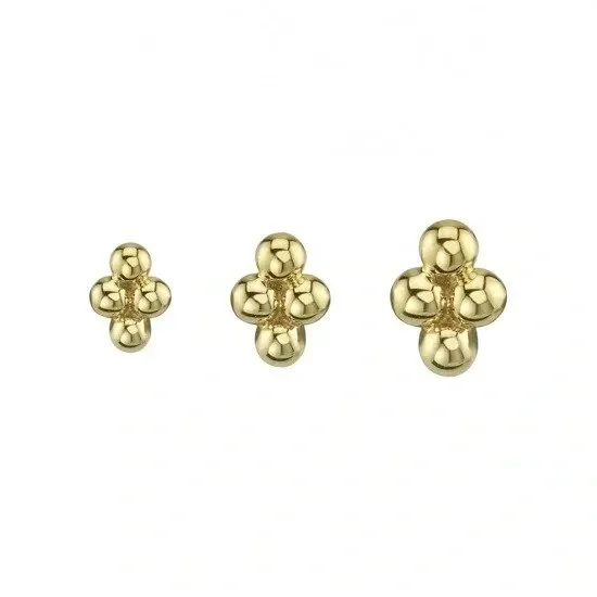 Quad Bead Cluster – Soft Geometry. Sculptural Simplicity.