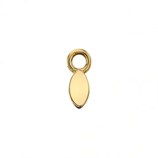 Flat Marquise Charm – Subtle Glamour. Sleek Shape