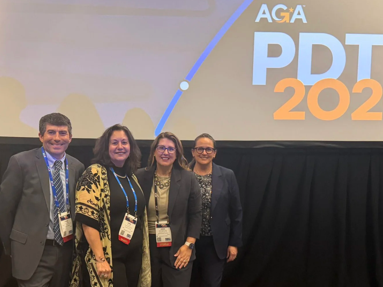 Dana Fowler and panelists at AGA PDT 2026 following the Evolution of Performance Management panel