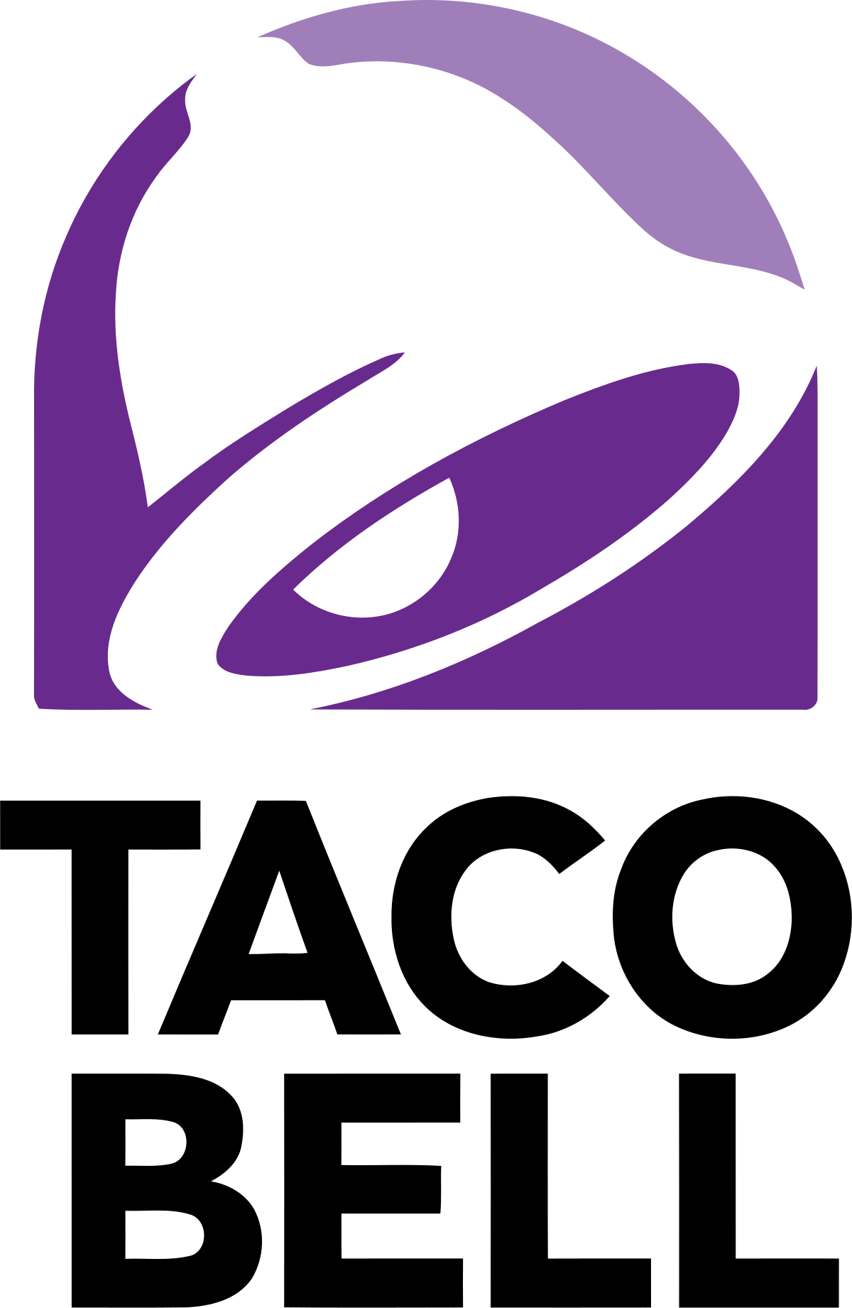 Black and purple logo featuring a stylized planet with rings, enclosed within a square design.