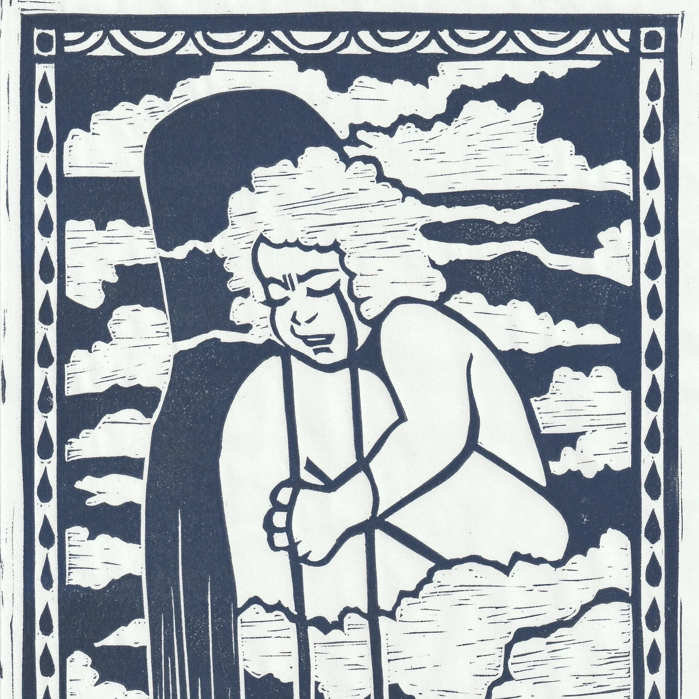 Linoleum Block Prints