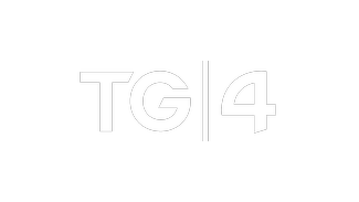 Logo featuring the letters 'TG' and the number '4' in black and white.