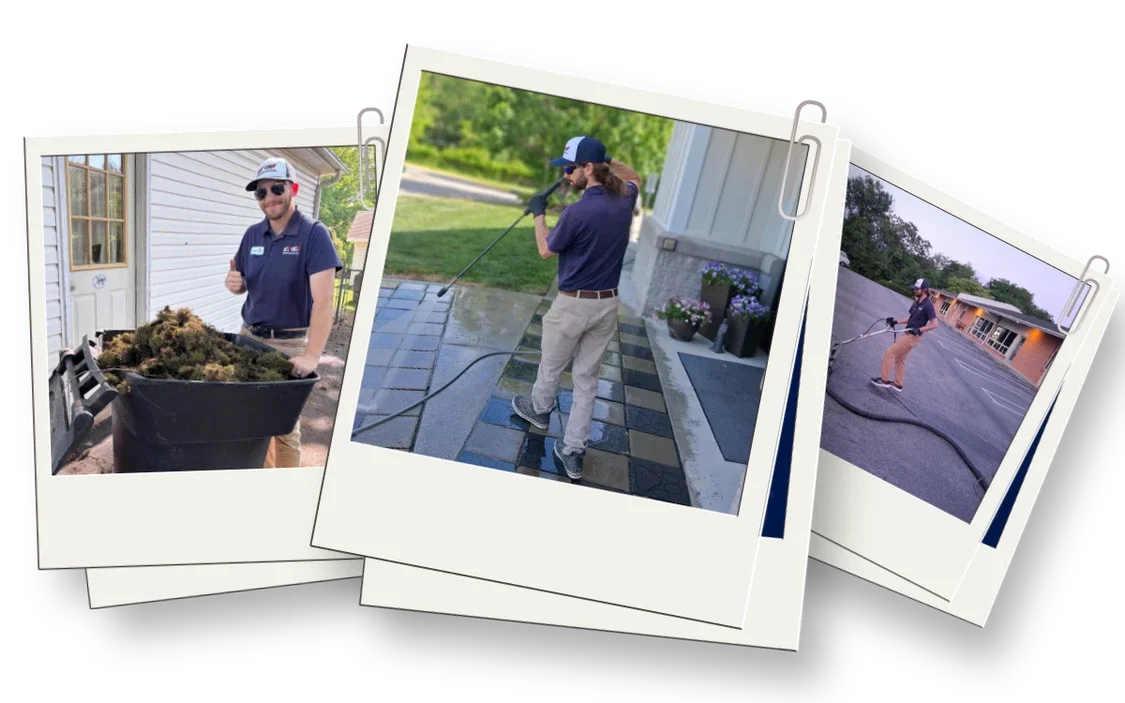Brian Mehalso and the Hot Shot Pressure Washing crew serving Salem and Roanoke VA