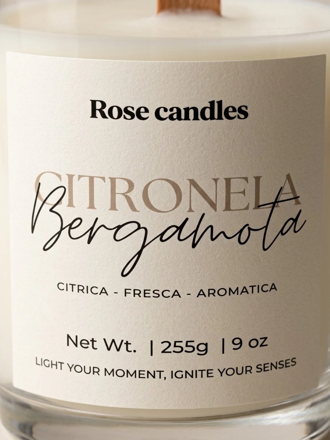 Citronella y Bergamota 9 oz