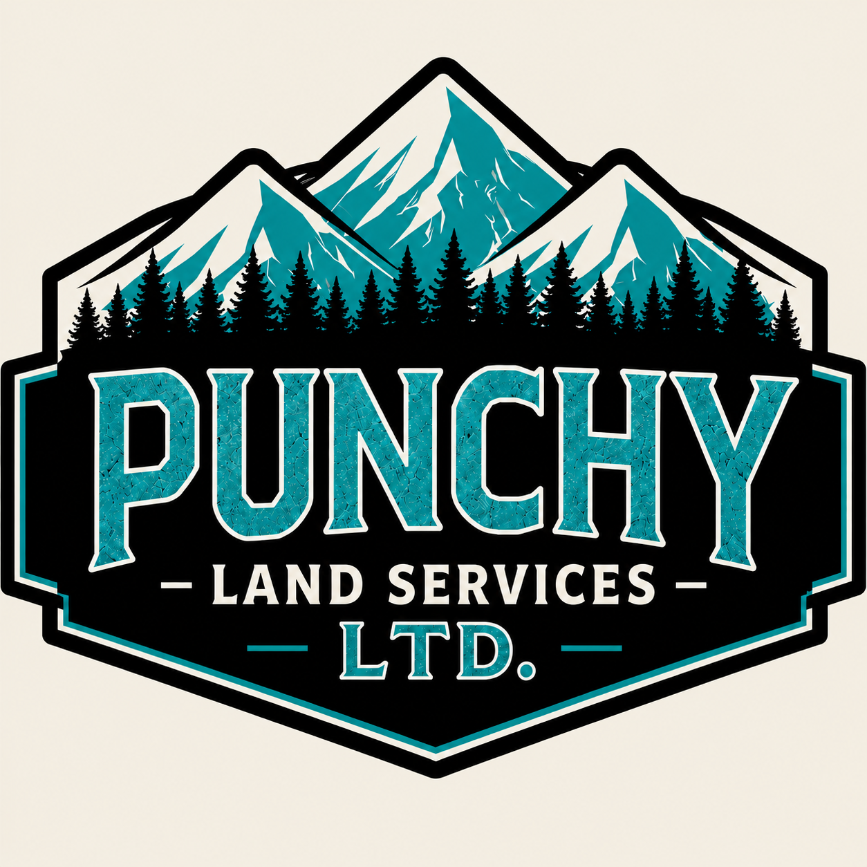 Punchy Land Services Ltd. logo – Wildfire Mitigation, Forestry Mulching, Land Clearing and Defensible Space Services in Northern Colorado