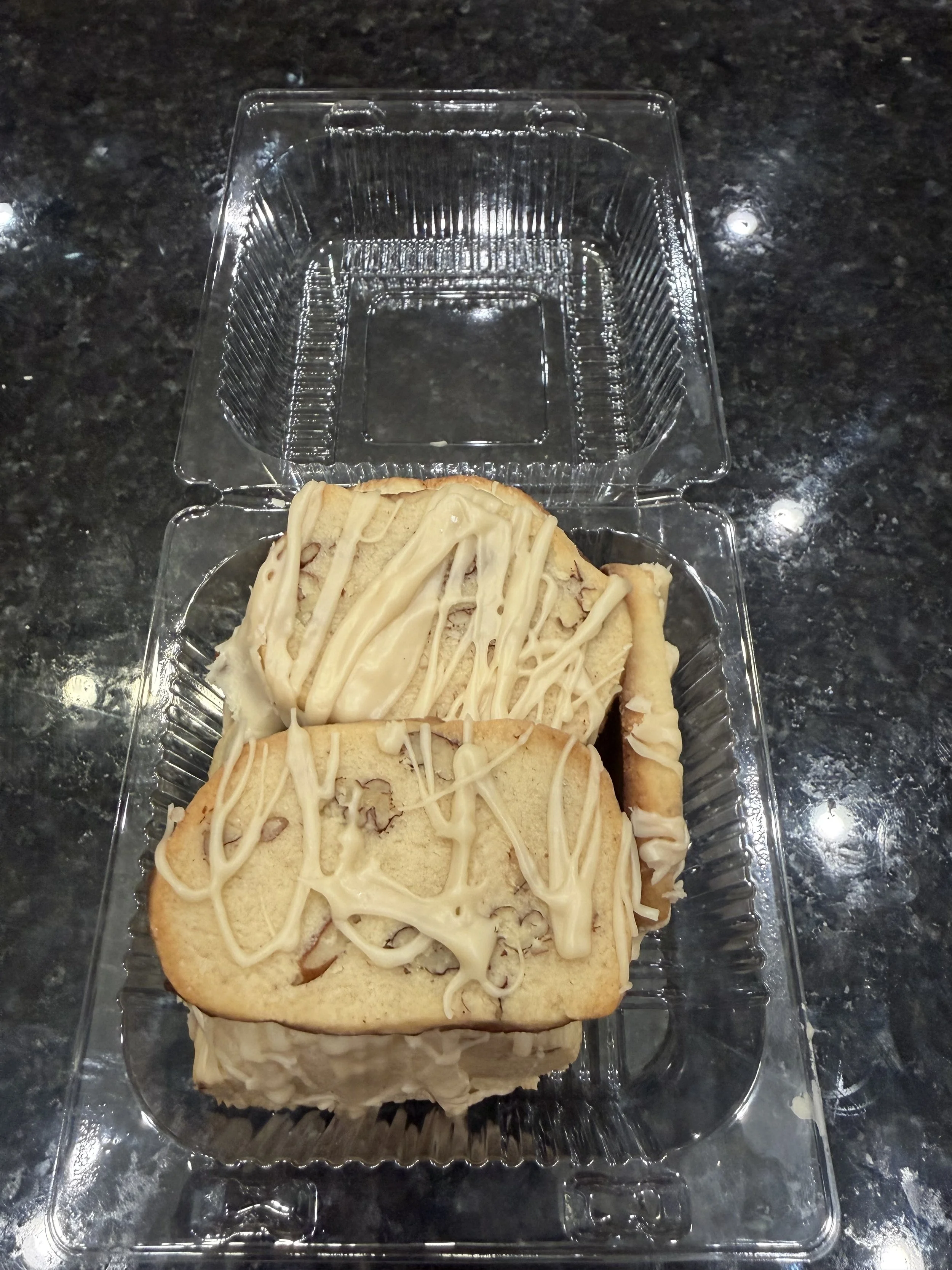 Sourdough Maple Peacan Shortbread Cookies