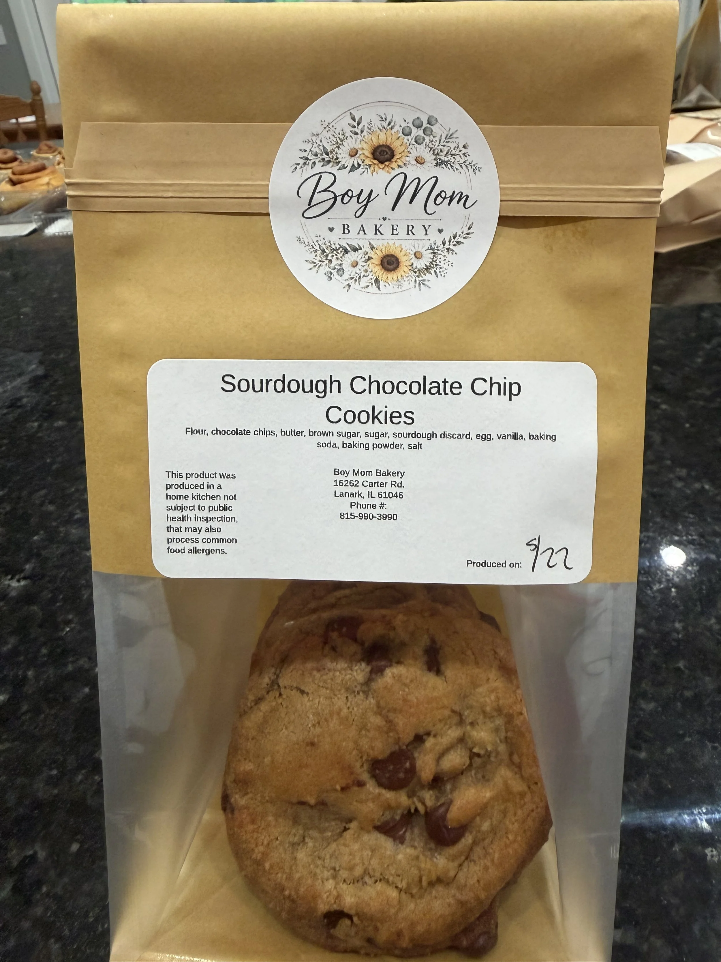 Sourdough Chocolate Chip Cookies