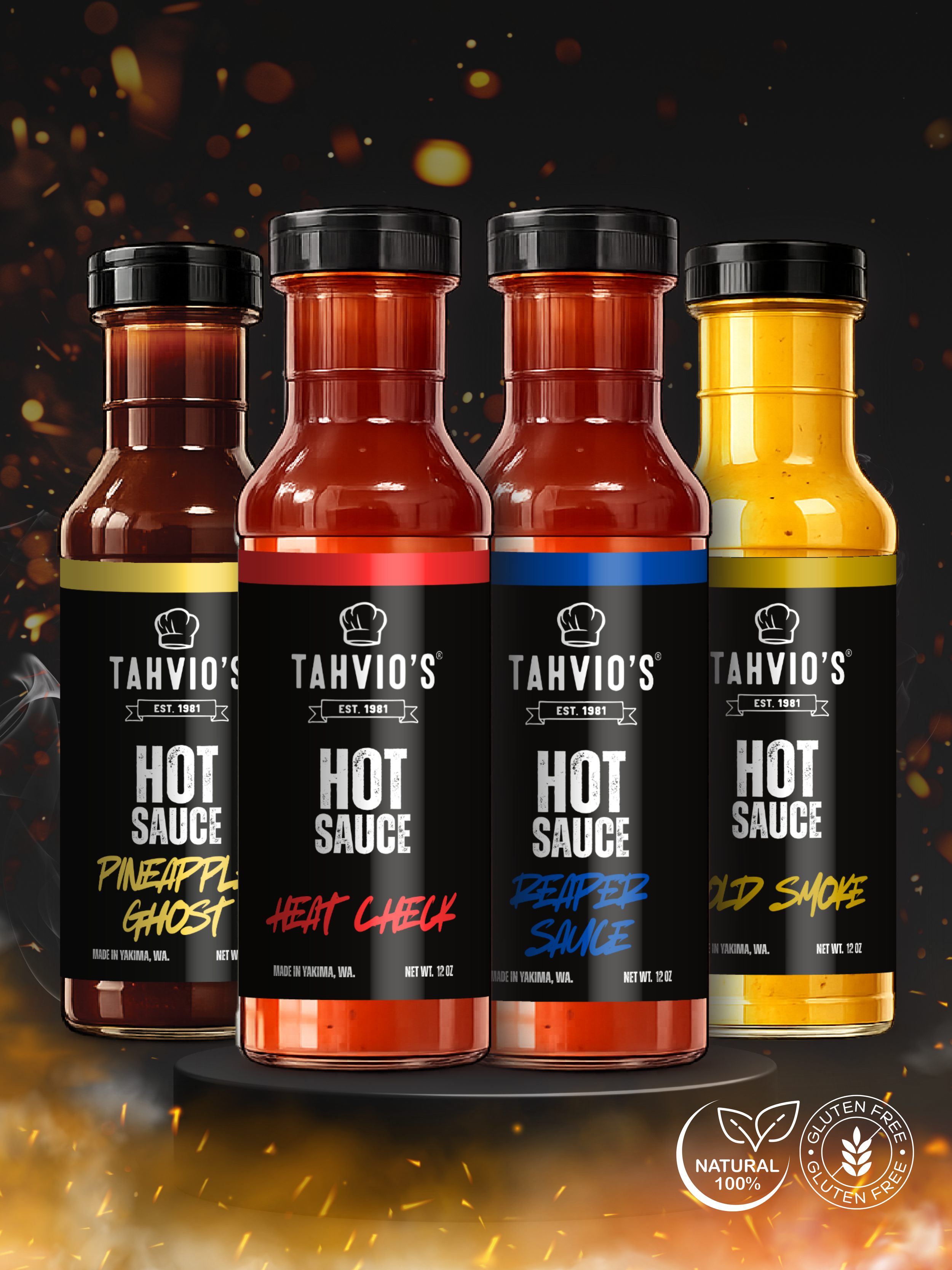 Spicy BBQ Sauce 4-Pack