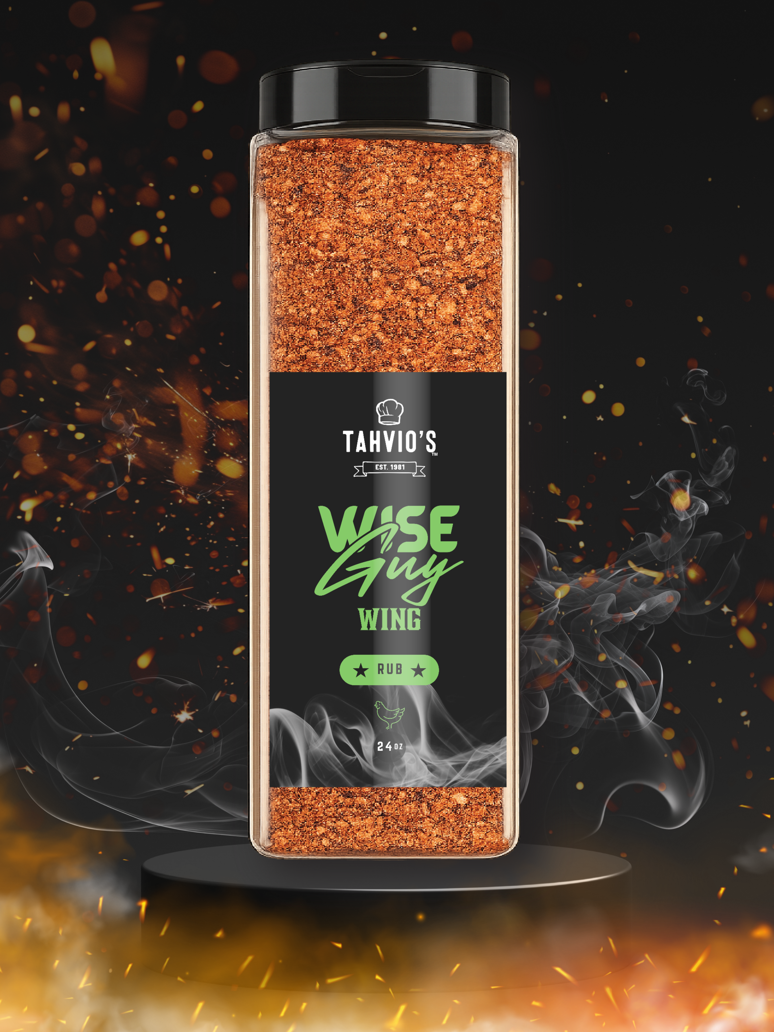 Wise Guy Wing Rub