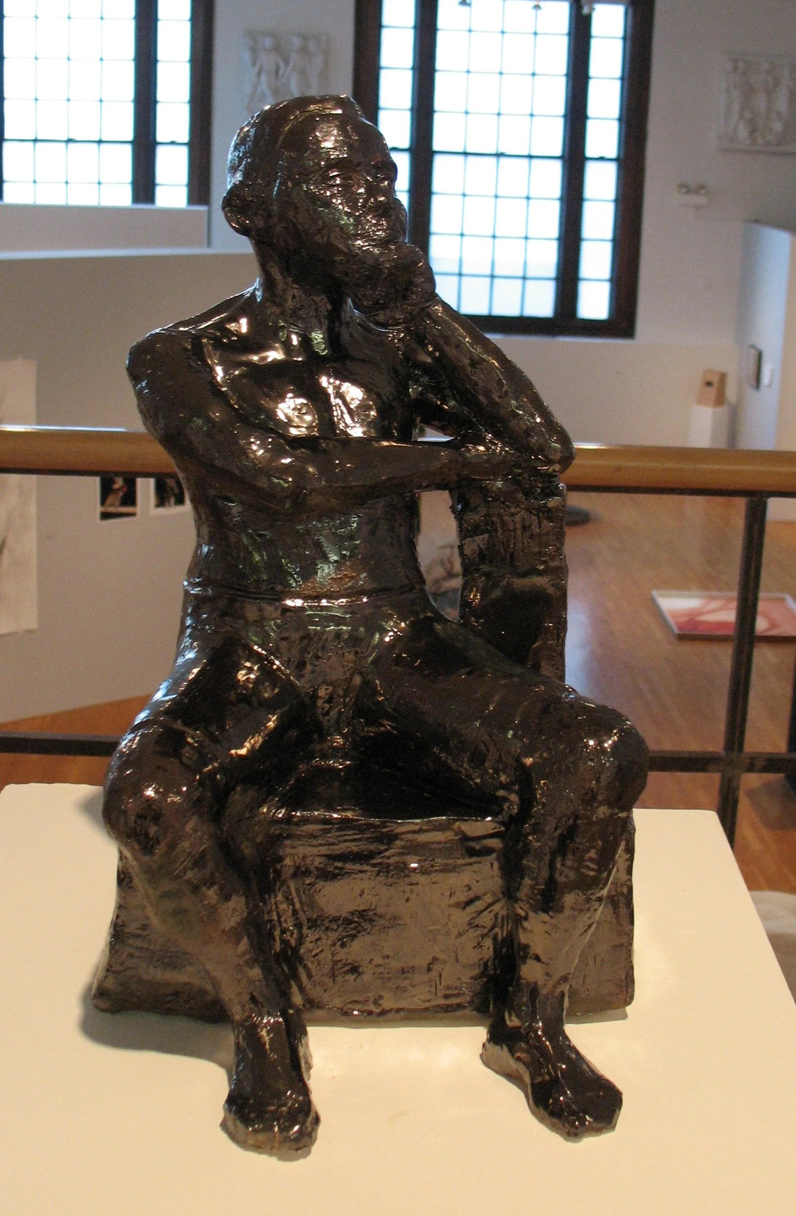 Robin Bellinger, The Future Awaits Me, ceramic, 16%22x14%22xx8, .jpg