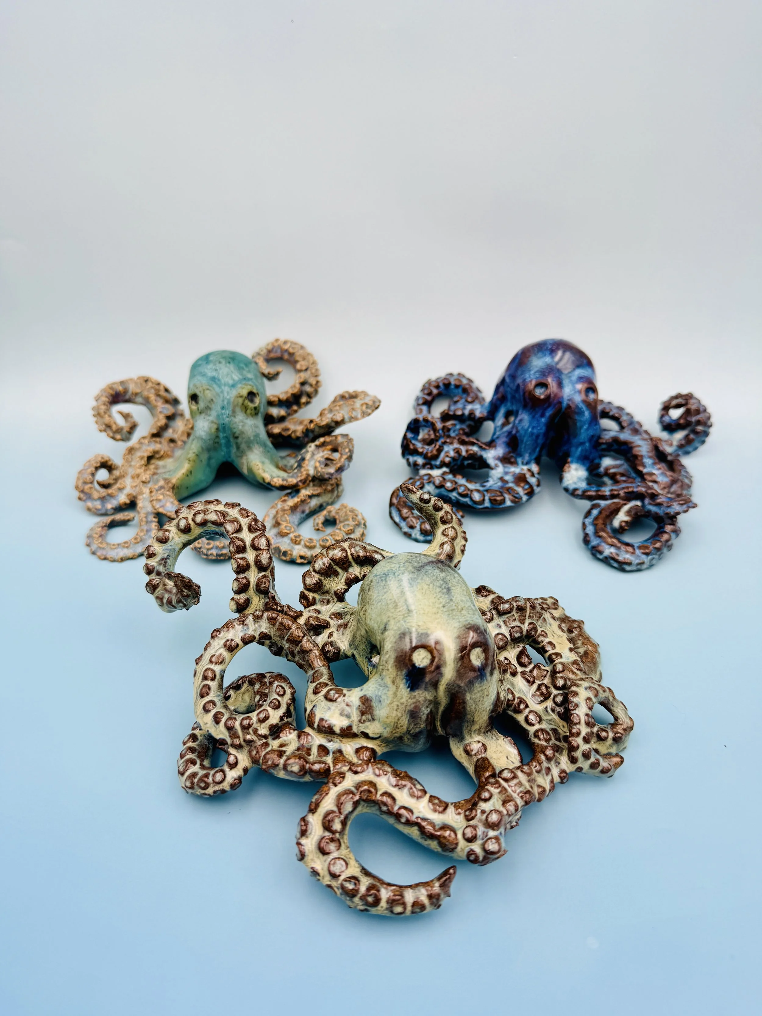 Ceramic Octopuses