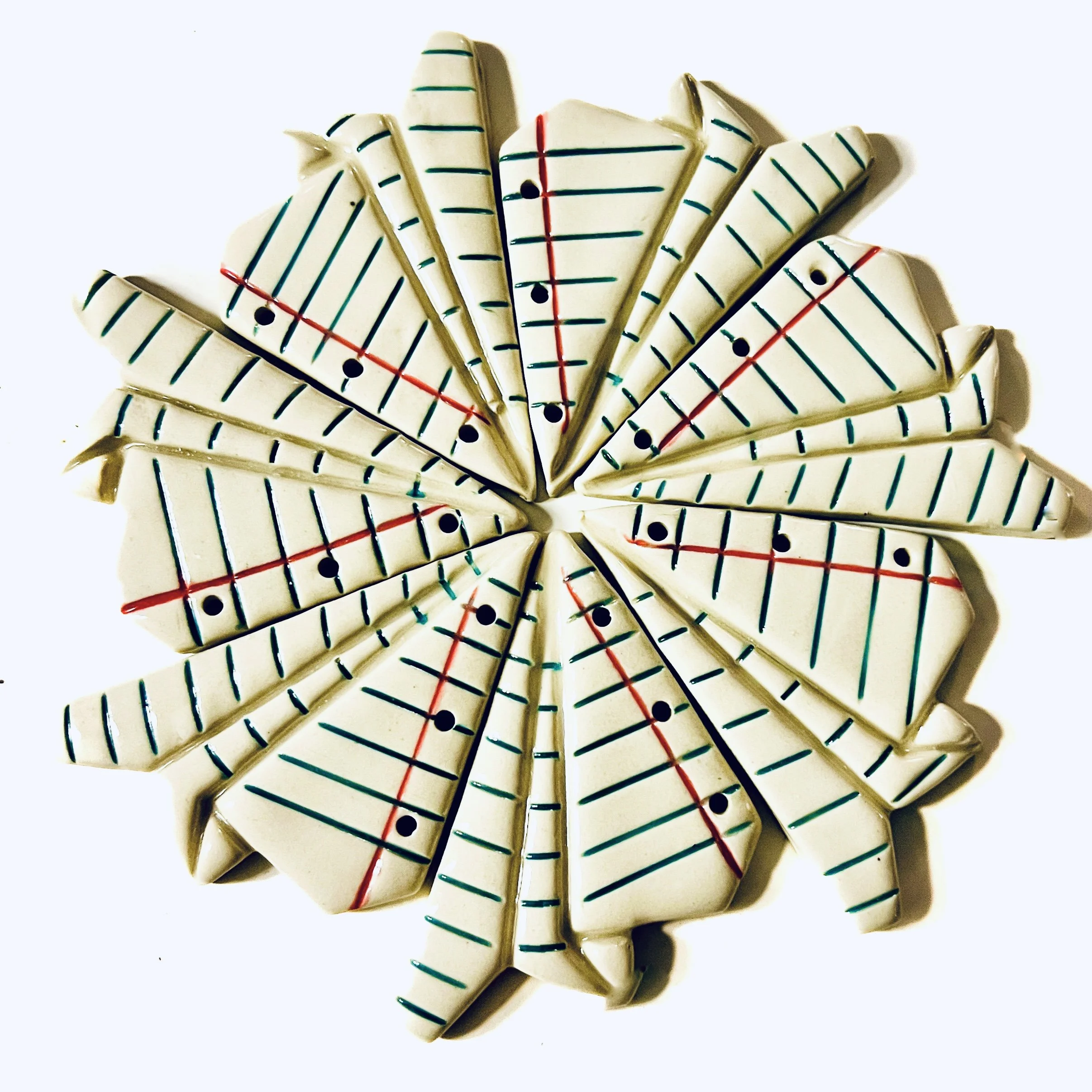Ceramic paper airplanes