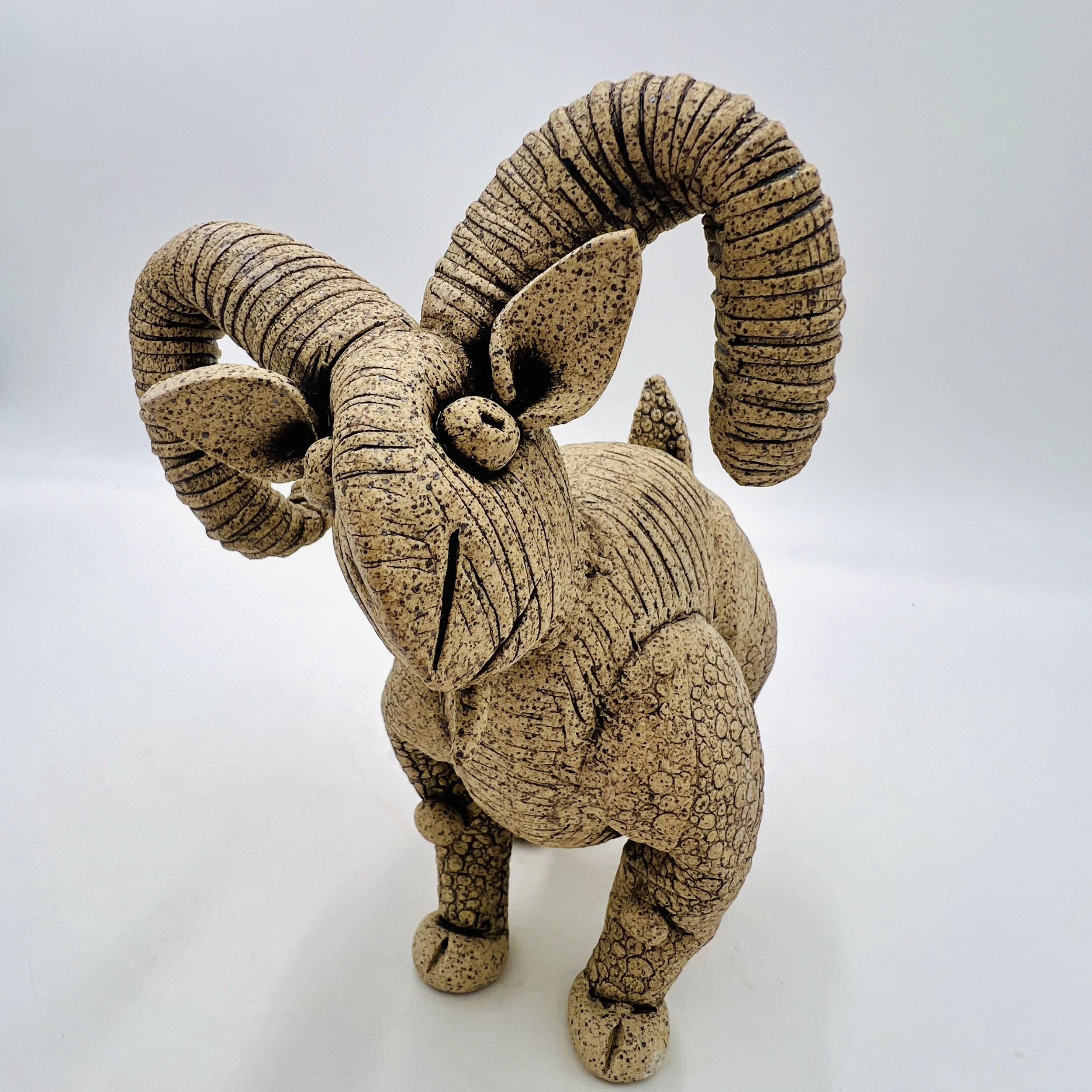 ceramic goat