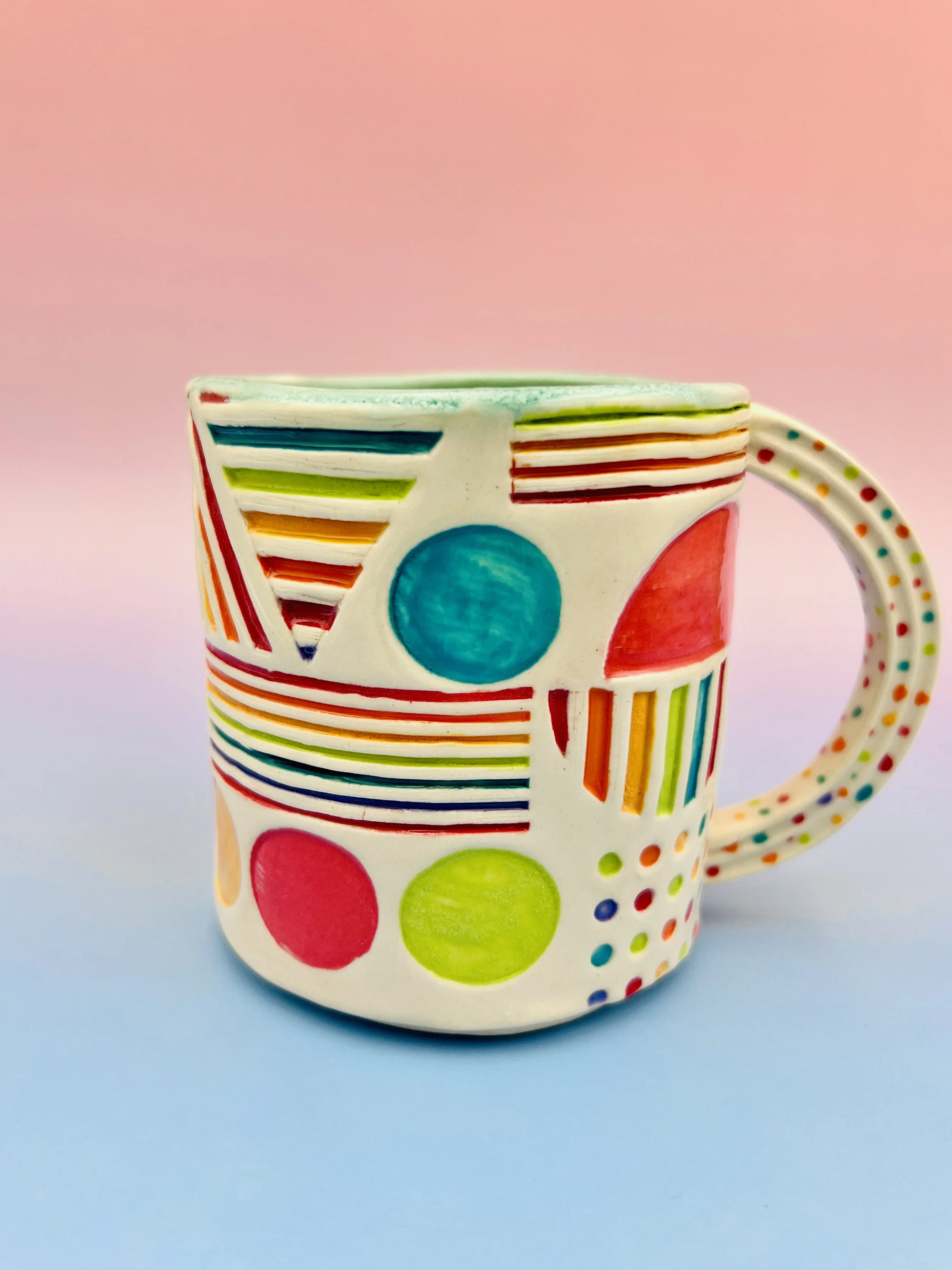 Colorful Ceramic Mug