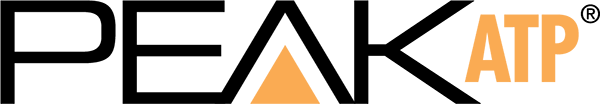 Illustration of an upward arrow with the text ATOP in orange.