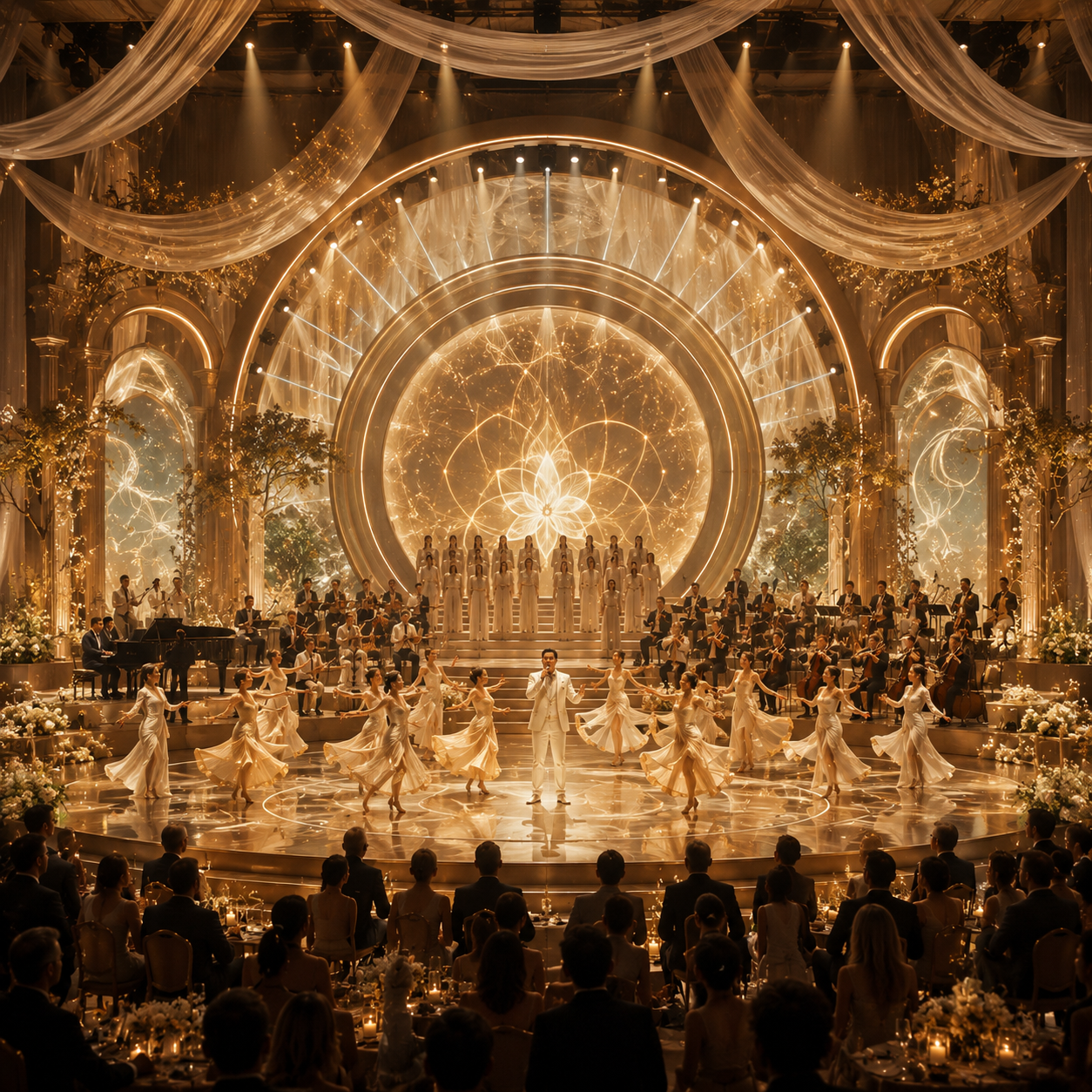 Live entertainment production directed by Liyah Creative — ensemble staging, choreography, and scenic design