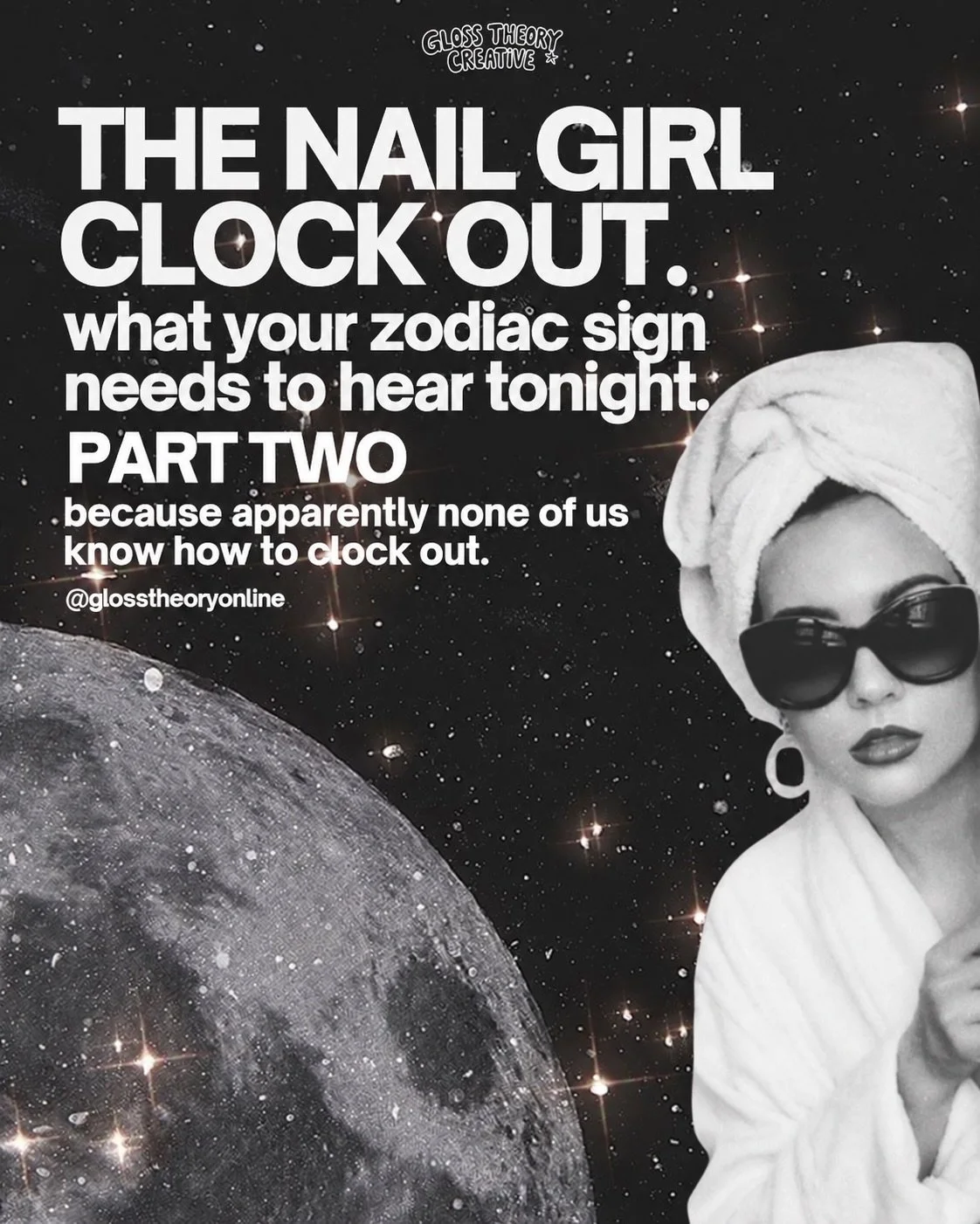 okay nail girls, the other six signs are officially getting called out.

the nail girl clock out. ~ zodiac edition, part two.

because apparently running a nail business means your brain never actually clocks out.

the new press on nail collection yo