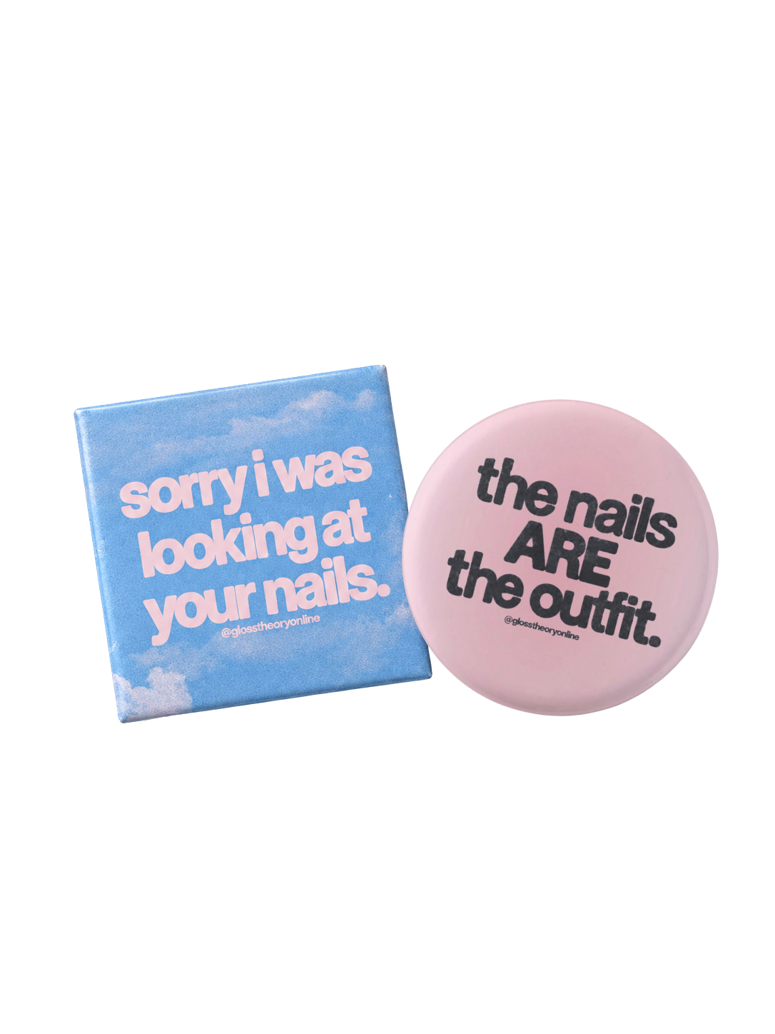 the pink pin duo ♡ | two-pin bundle