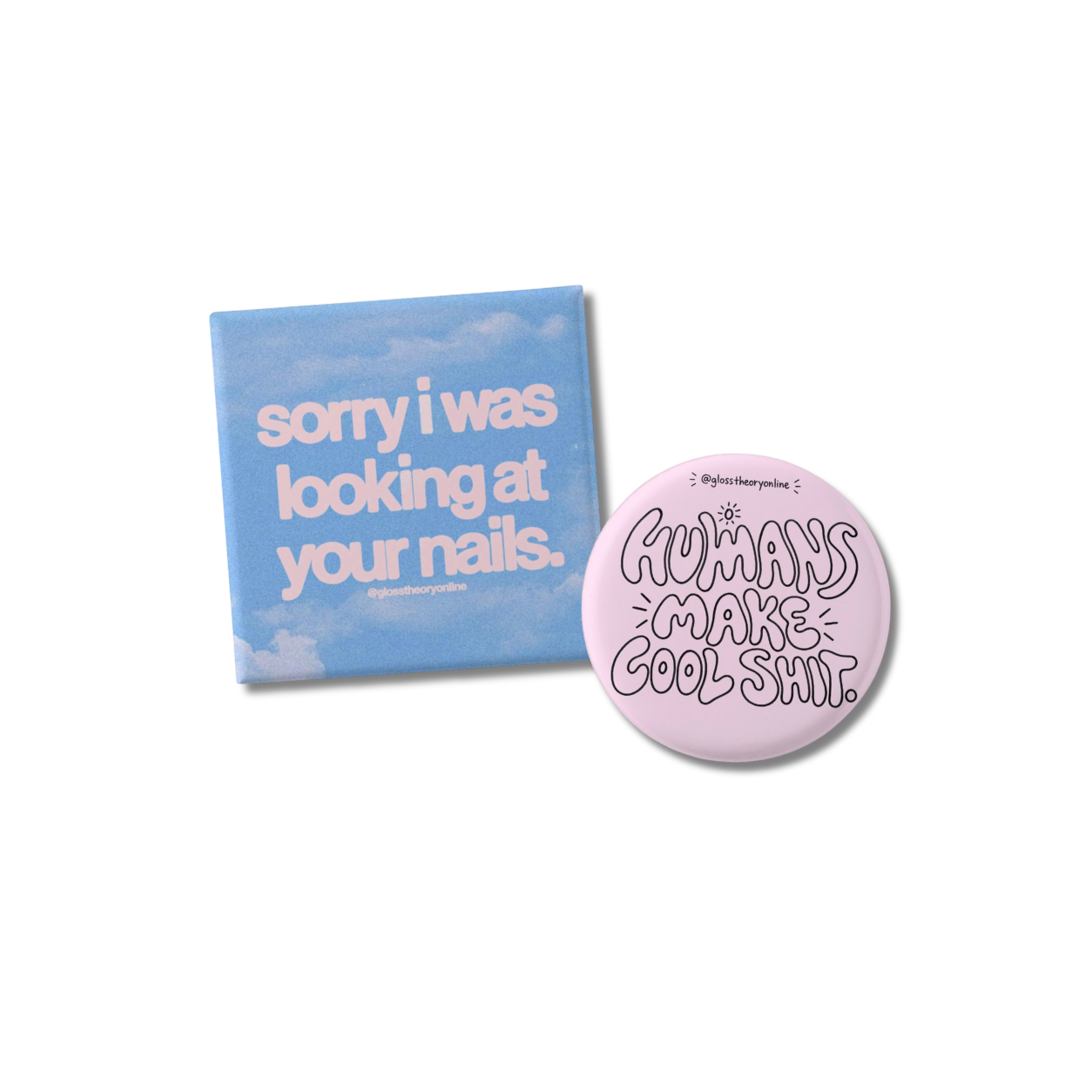the baby pink duo ♡ | two-pin bundle