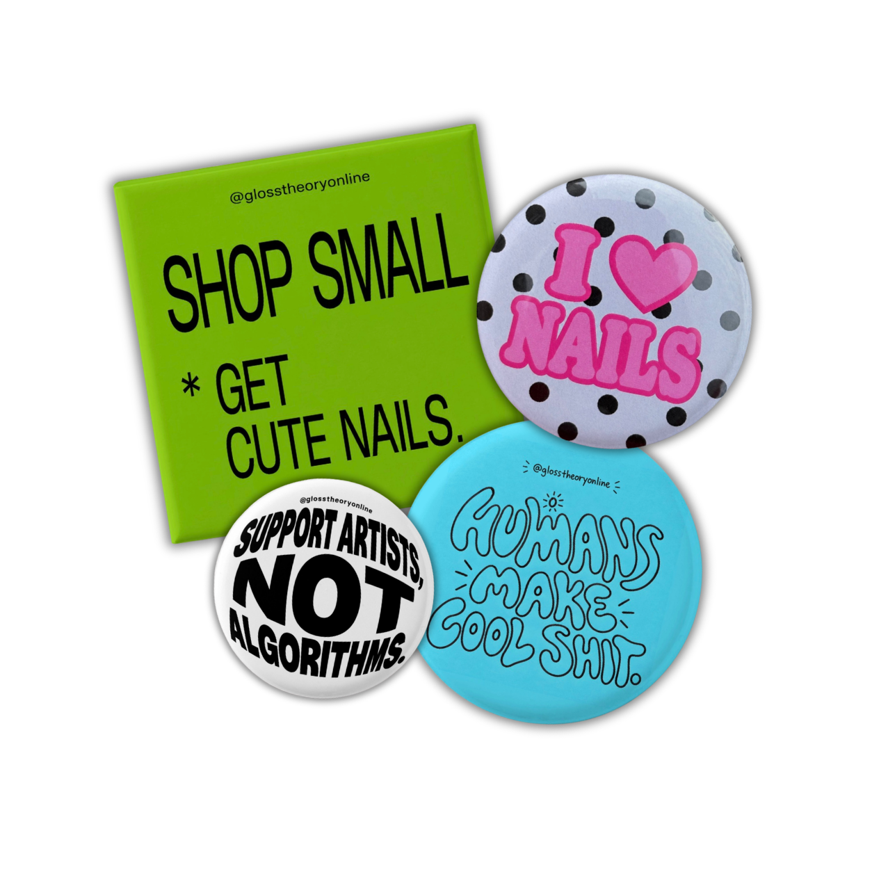 the complete glossology. collection ♡ | four-pin bundle