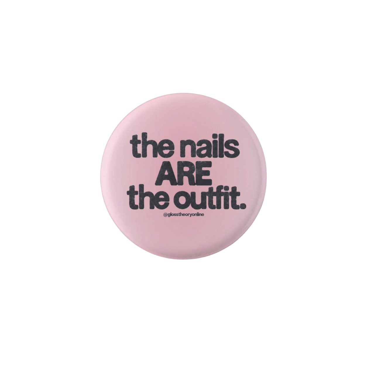 the nails ARE the outfit. | collectible pin