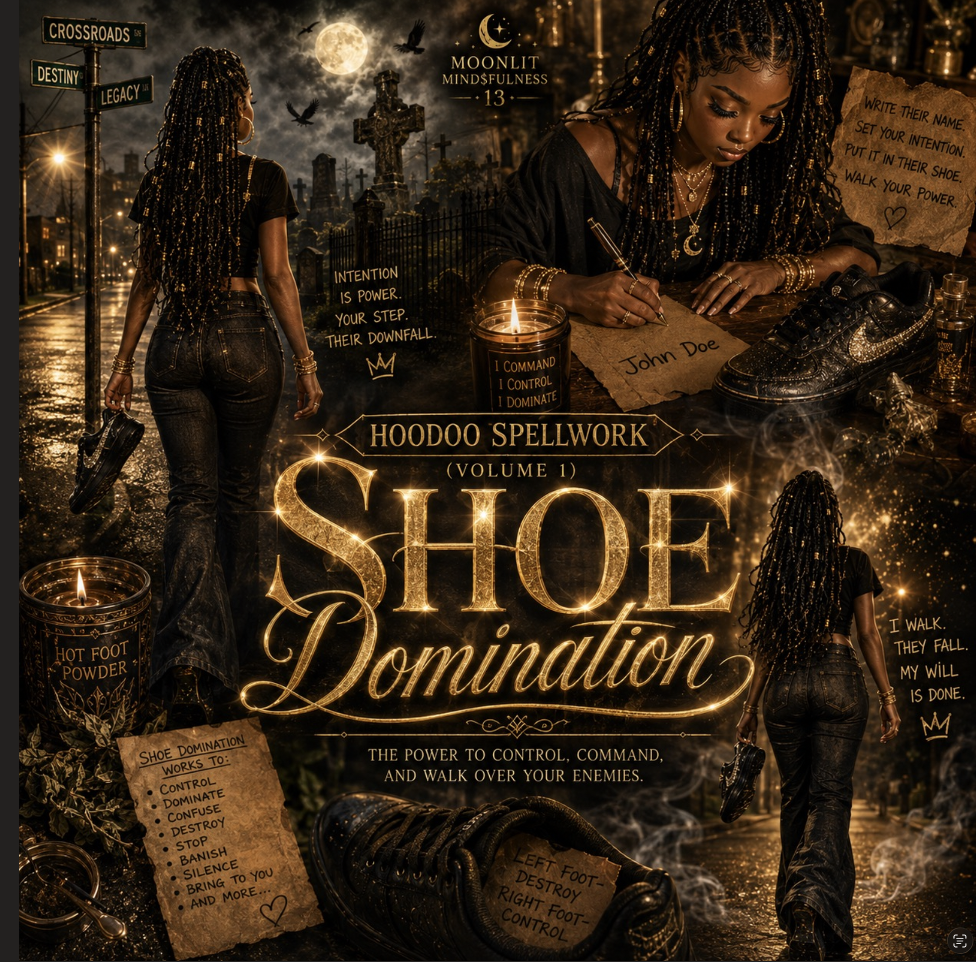 Hoodoo Spellwork: Shoe Domination 