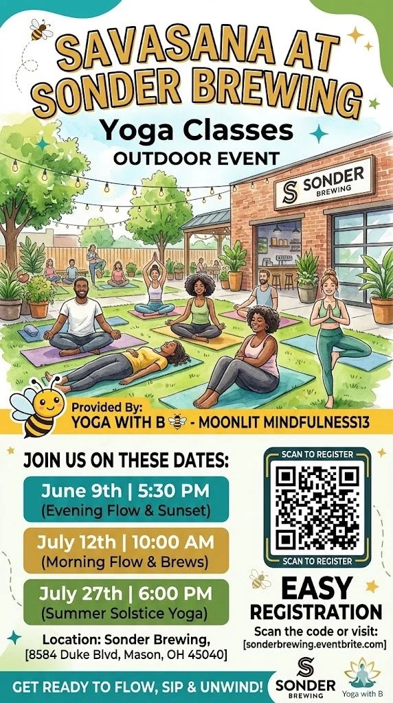 Savasana at Sonder Brewing