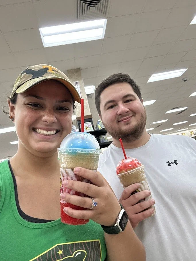 Celebration Slushees at Buc-ees
