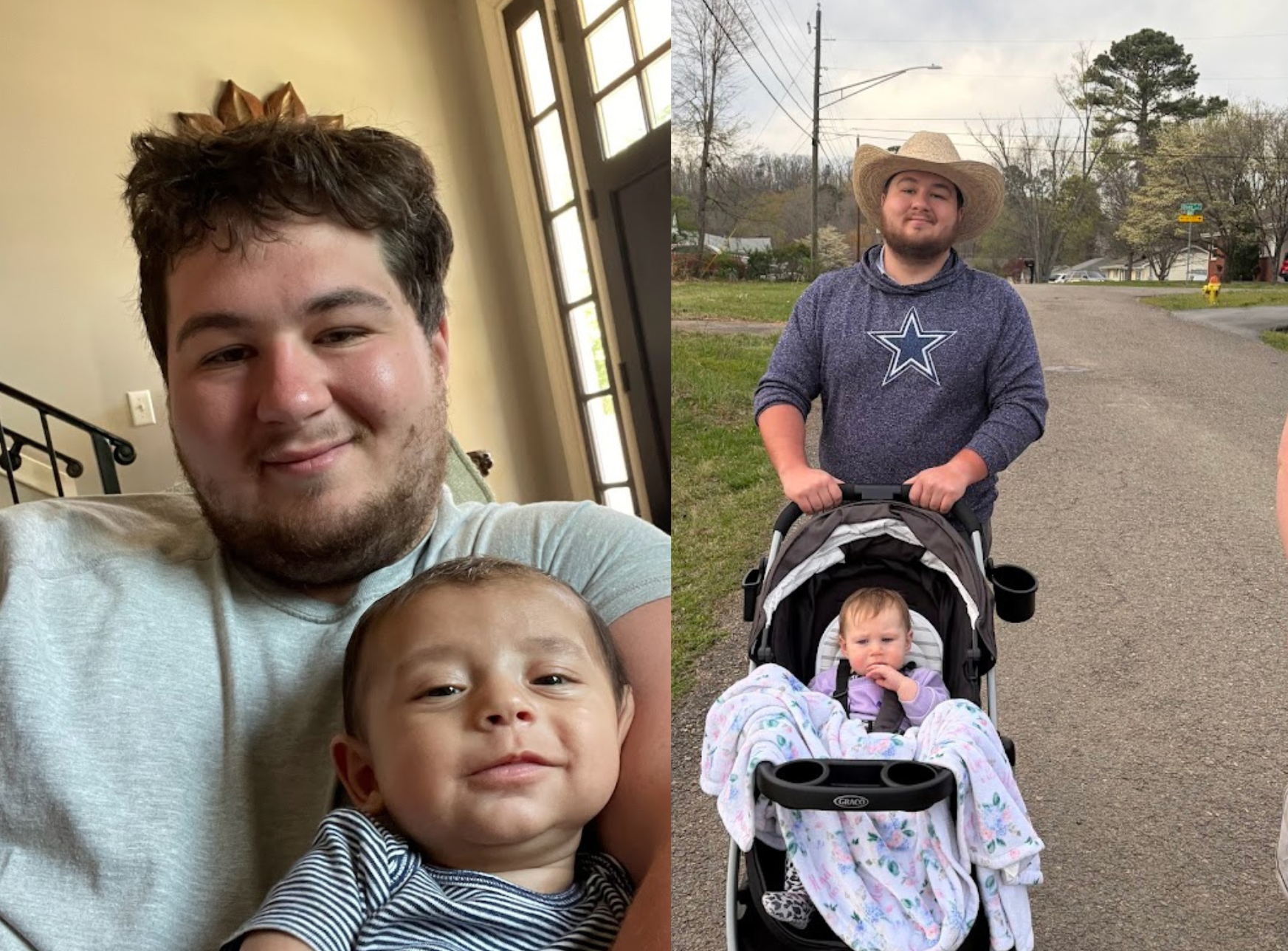 Uncle Jacob with Oliver & Hazel