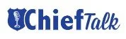 Chief Talk logo with microphone and shield icon