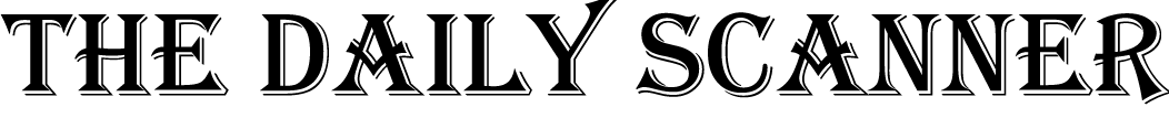 The Daily Scanner logo in stylized gothic font.