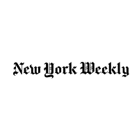 New York Weekly logo in blackletter font