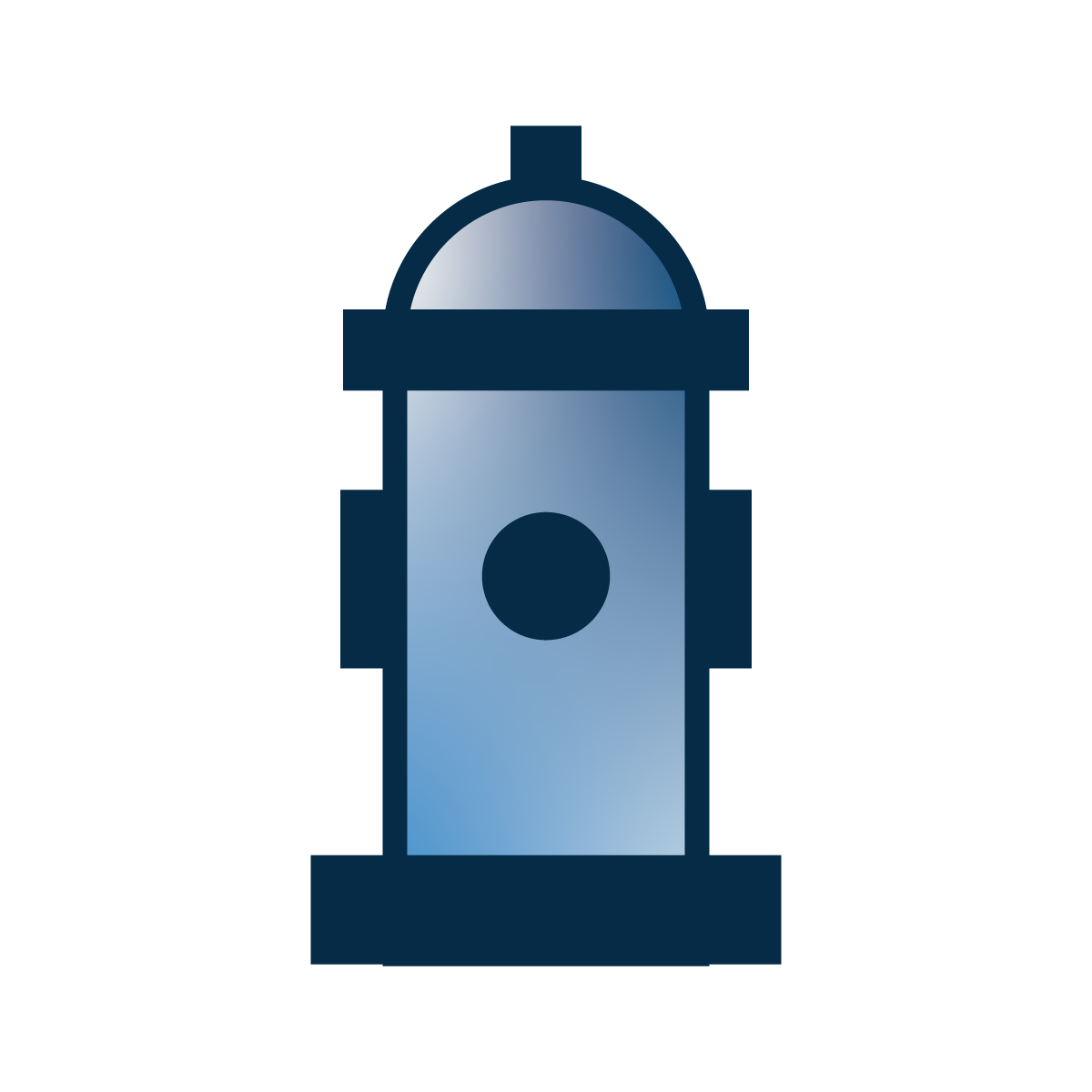 A digital illustration of a telescope against a dark background.