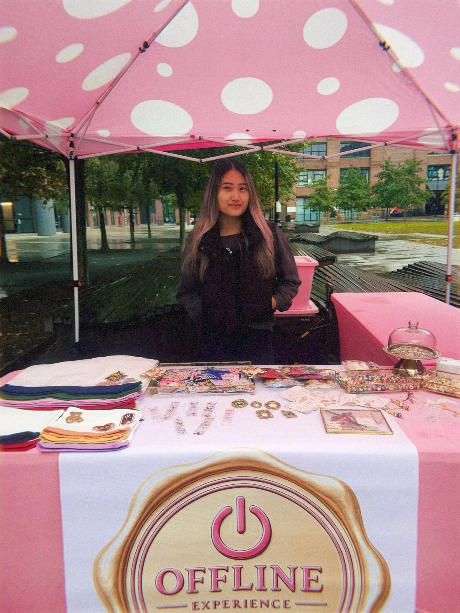 Rainy days are better spent OFFLINE. ☔️🤍
We were @mainstreetpops this past Sunday in Hoboken but Mother Nature had other plans! But don&rsquo;t worry, other pop ups and events are coming! 

We are getting ready to move into our new storefront in Mon