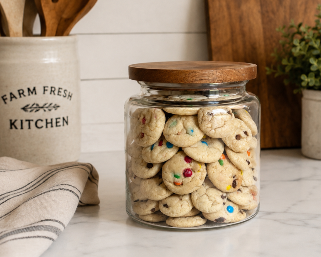 Chocolate Nibblers are bite-size treats made with a mix of colorful mini M&M's and mini chocolate chips in every batch. Soft, buttery, and perfectly snackable, these mini cookies deliver double the chocolate flavor with a fun pop of color. $7.80/dz.