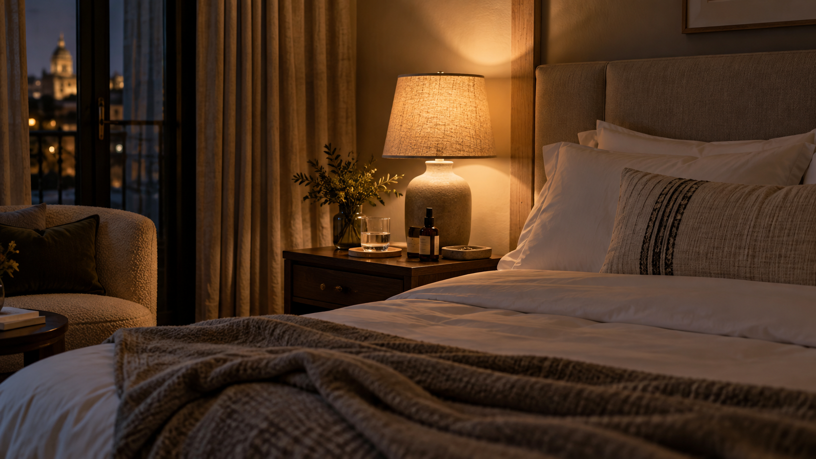 Why the Hour Before Sleep Matters More in a Hotel Room