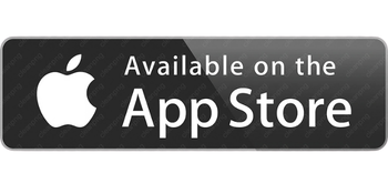 Black badge featuring the Apple logo and text 'Available on the App Store' in white.
