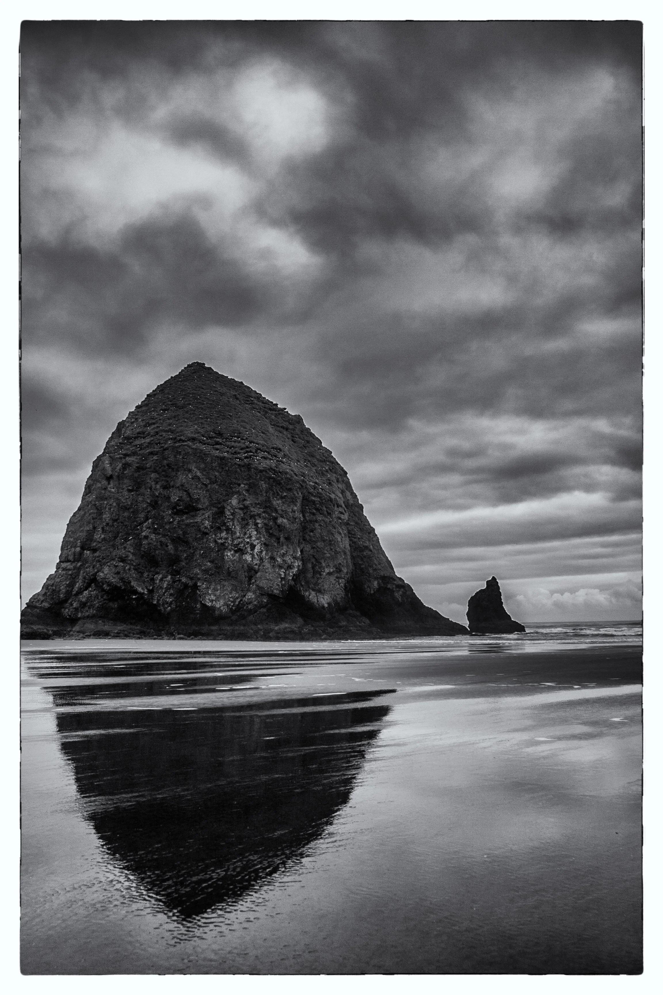 Hay Stack Rock, Oregon - Selenium Toned