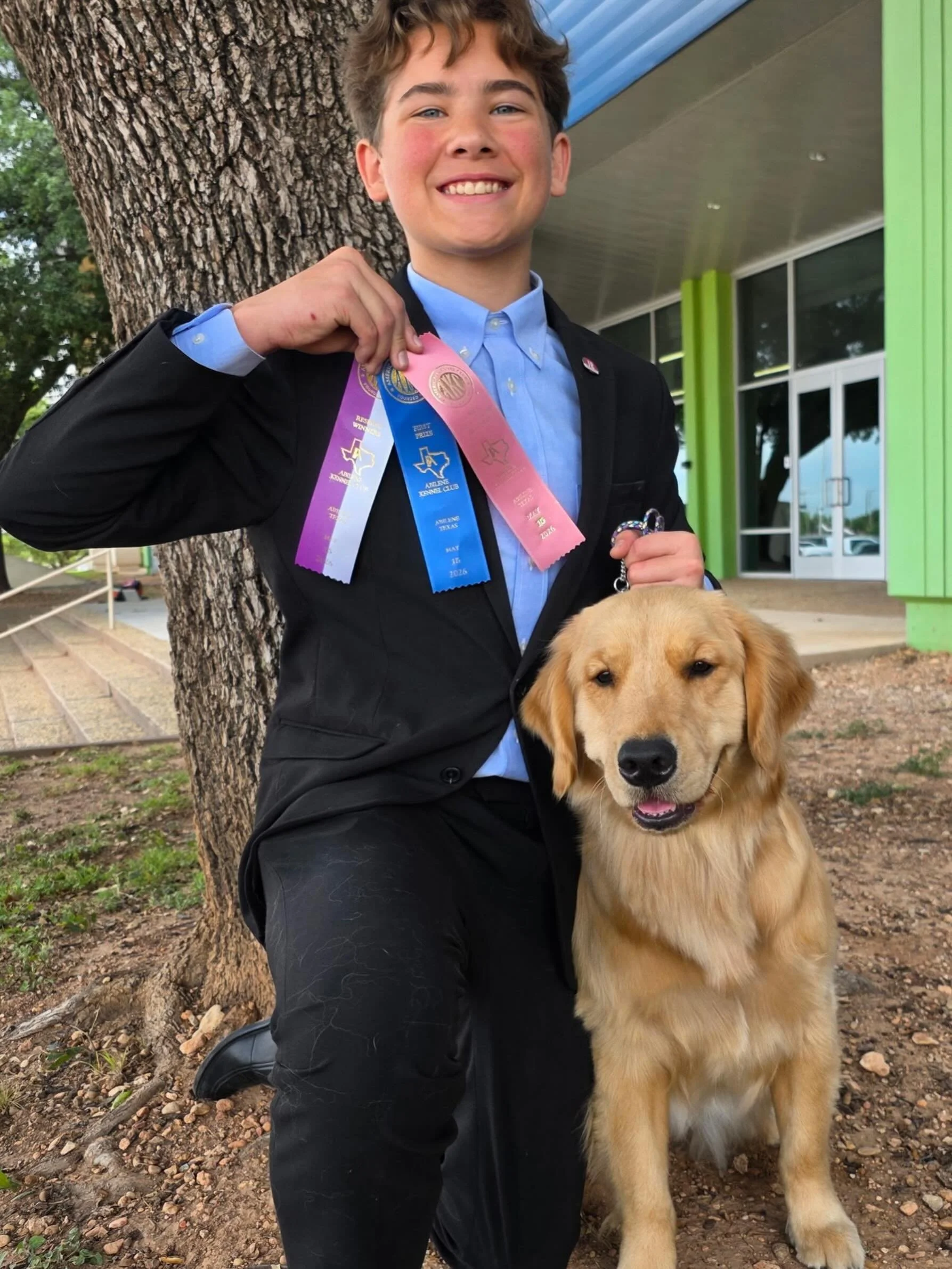 Huge Congratulations and love sending to the big state of Texas from California and Las Vegas to @barrettinthering Barrett Harlan for his handling skills and wins with Geaux Dog&rsquo;s Keep Up aka Reba! @geauxdog_jh 

The sky is the limit for Reba a