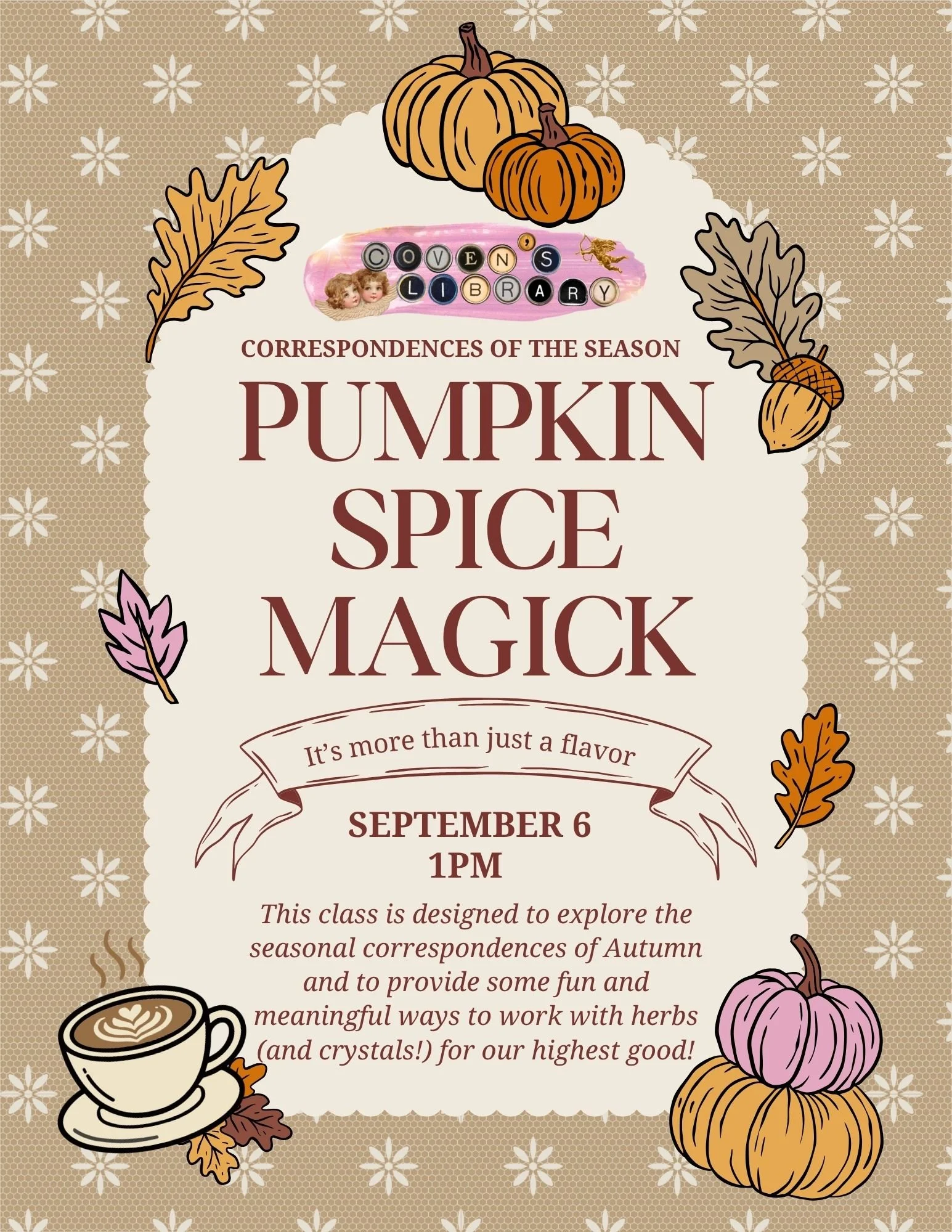 Pumpkin Spice Magick : Correspondences of the Season
