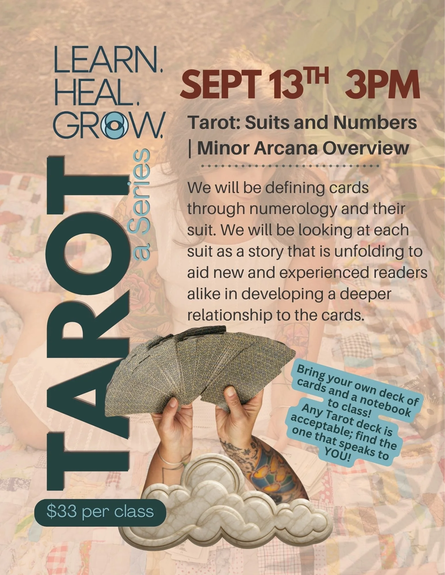Tarot: Suits and Numbers / Minor Arcana Overview (3 of 4)