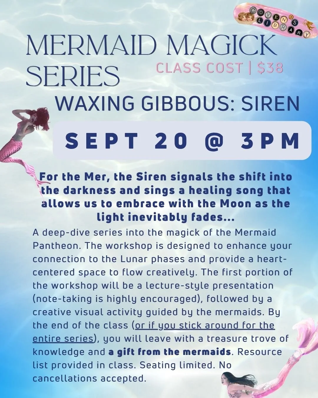 Mermaid Magick | Waxing Gibbous: Siren (5 OF 8)