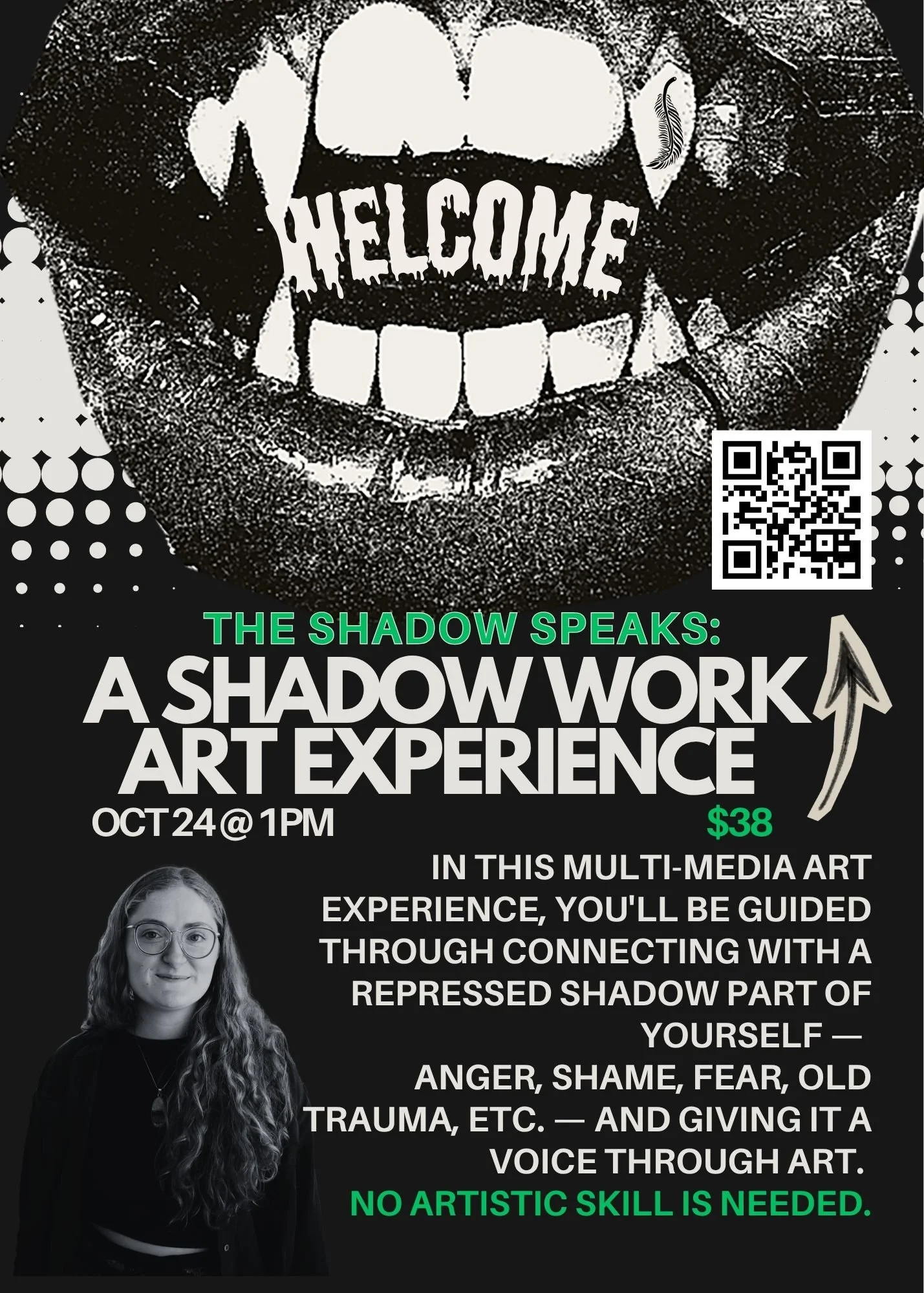 The Shadow Speaks: A Shadow Work Art Experience