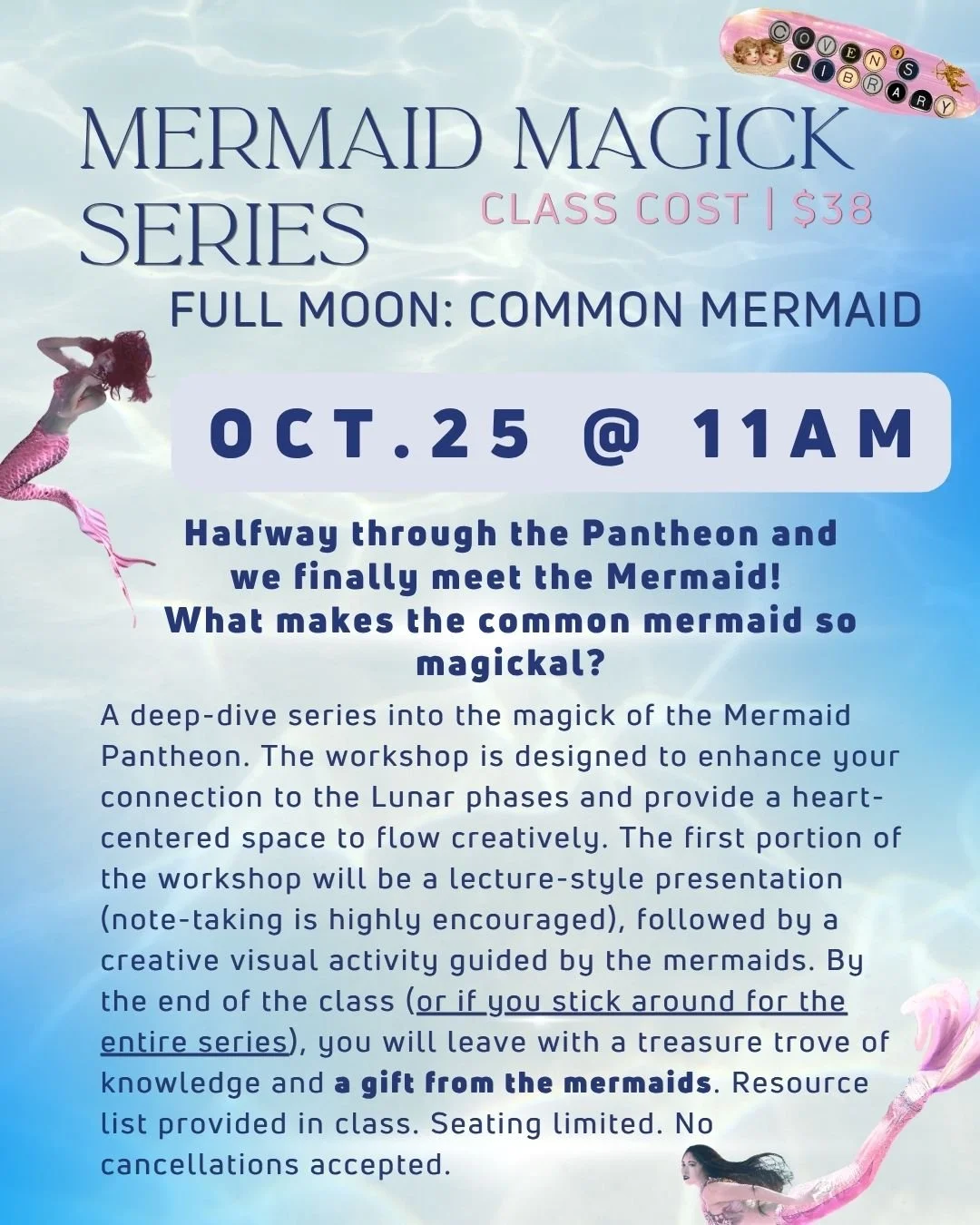 Mermaid Magick | Full Moon: Mermaids (4 of 8)