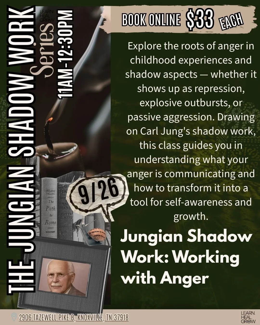 Jungian Approach to Shadow Work : Working with Anger (5 of 8)