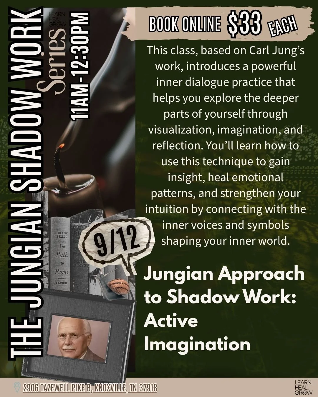 Jungian Approach to Shadow Work : Active Imagination (4 of 8)