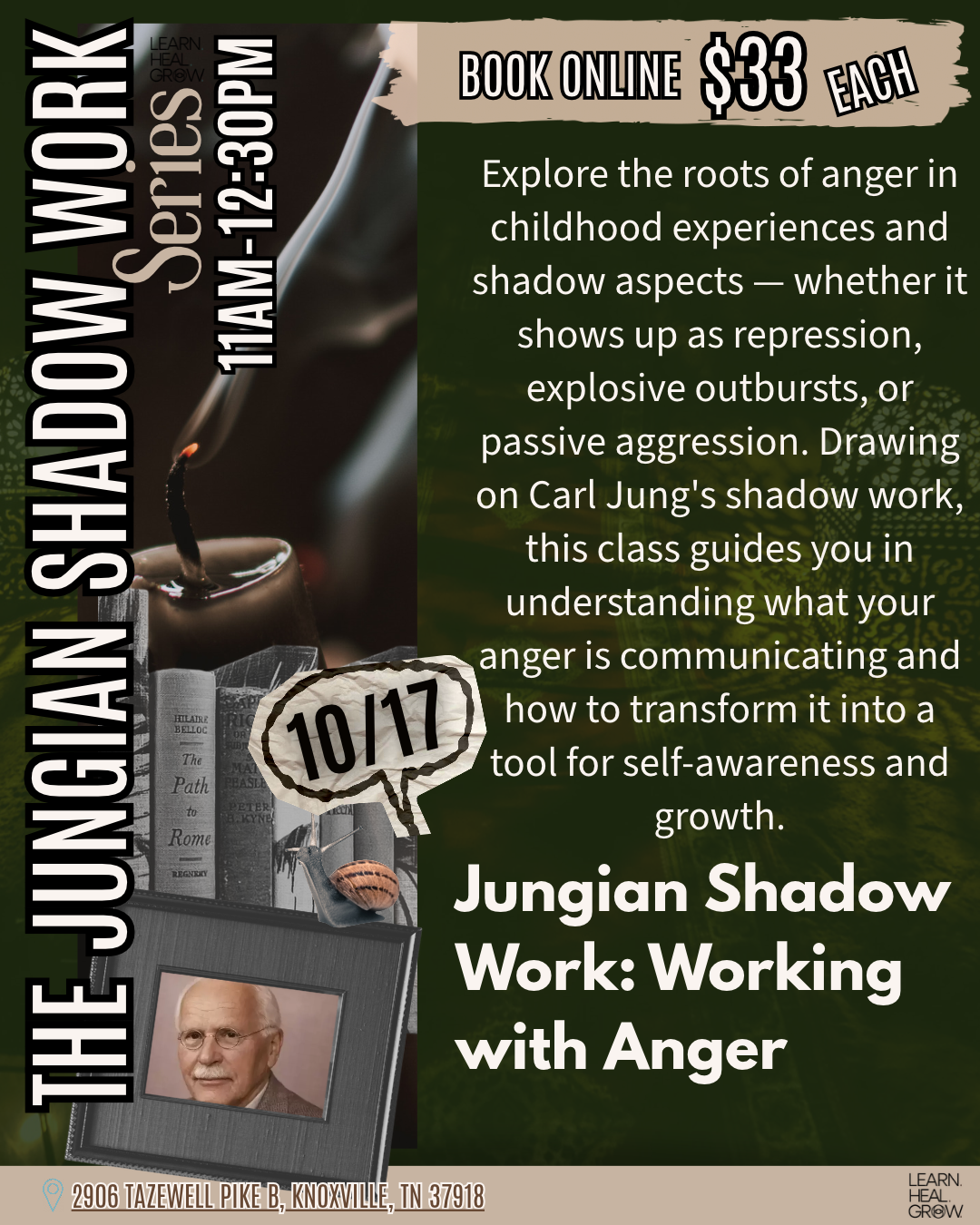 Jungian Approach to Shadow Work : Working with Anger (5 of 8)