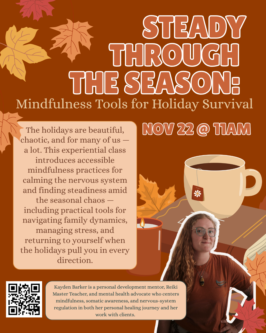 Steady Through the Season: Mindfulness Tools for Holiday Survival