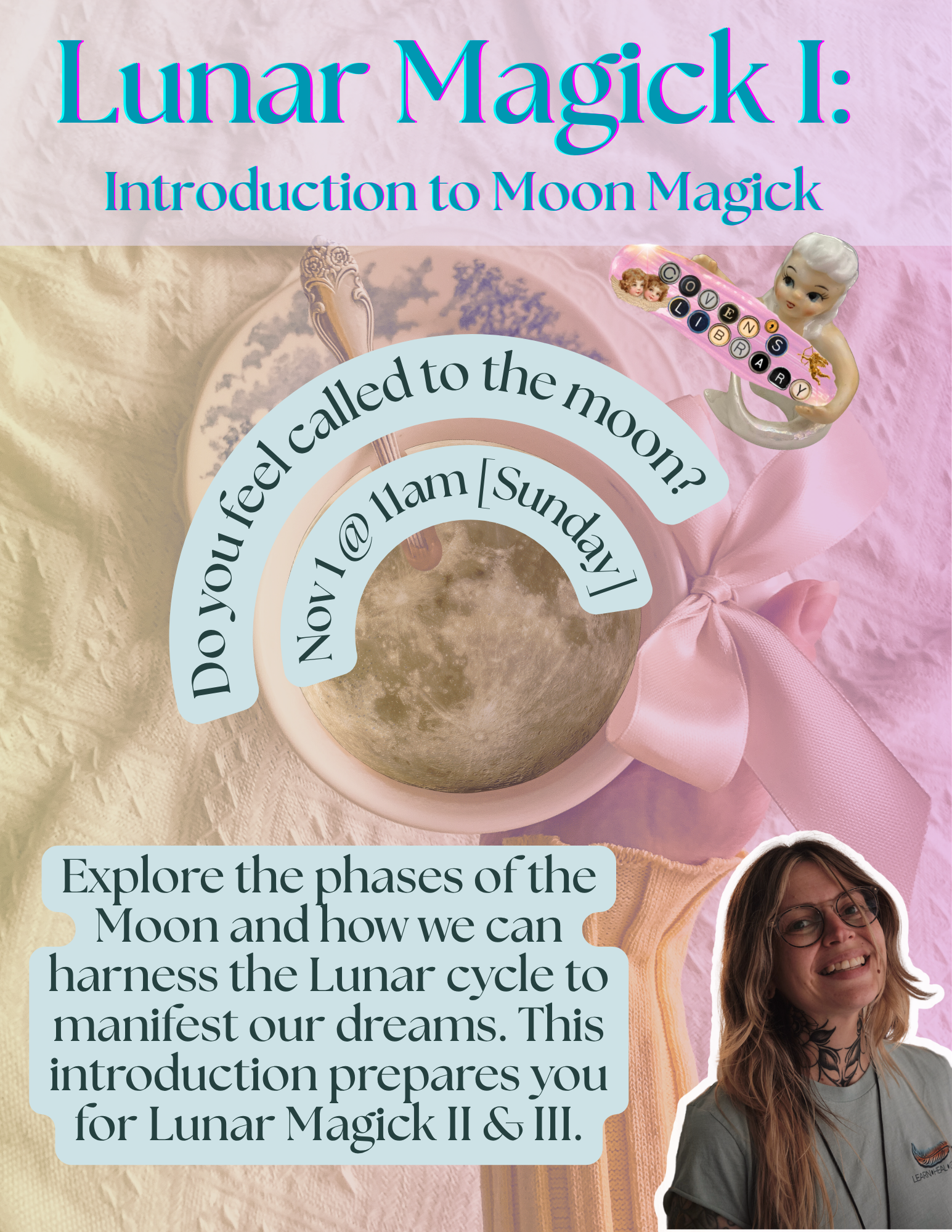 Lunar Magick I: Working with Moon Cycles with Sarah